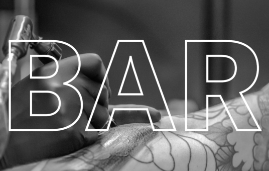 Miniature site tattoo bar